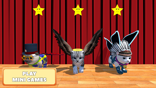 Сүйкімді қалталы мысық 3D - 2-бөлім