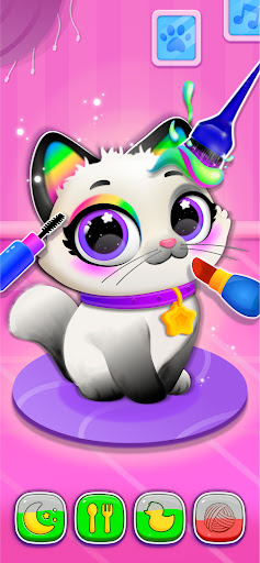 Мысық пен мысық, балаларға арналған ветеринарлық ойын